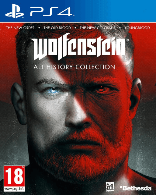 Wolfenstein Alt History Collection box art for Playstation 4